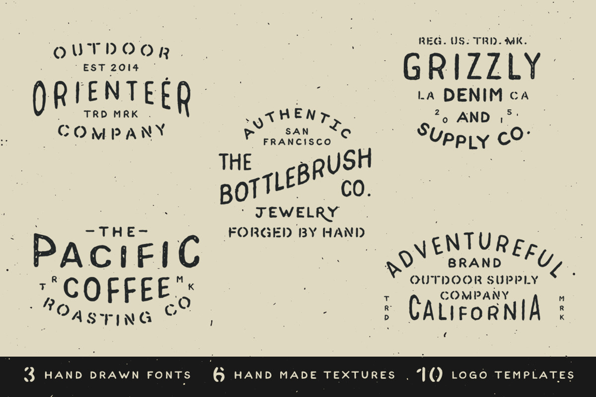 Hand Drawn Branding & Badge Kit, a Branding & Logo Template by James Lafuente (Photo 5 of 5)
