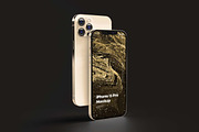 iPhone 12 Pro Mock-up, an iPhone Mockup by Yogurt86 (Thumbnail 10 of 14)