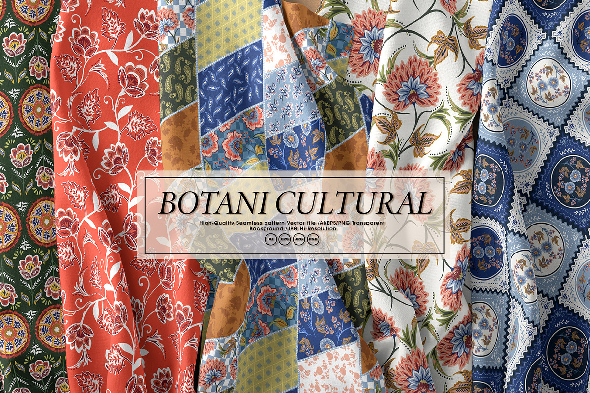 BotaniCultutal, a Pattern Graphic by MSNTY STUDIOX (Photo 1 of 28)