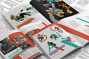 Indesign Magazine Template, a Magazine Template by temphall (Thumbnail 2 of 5)