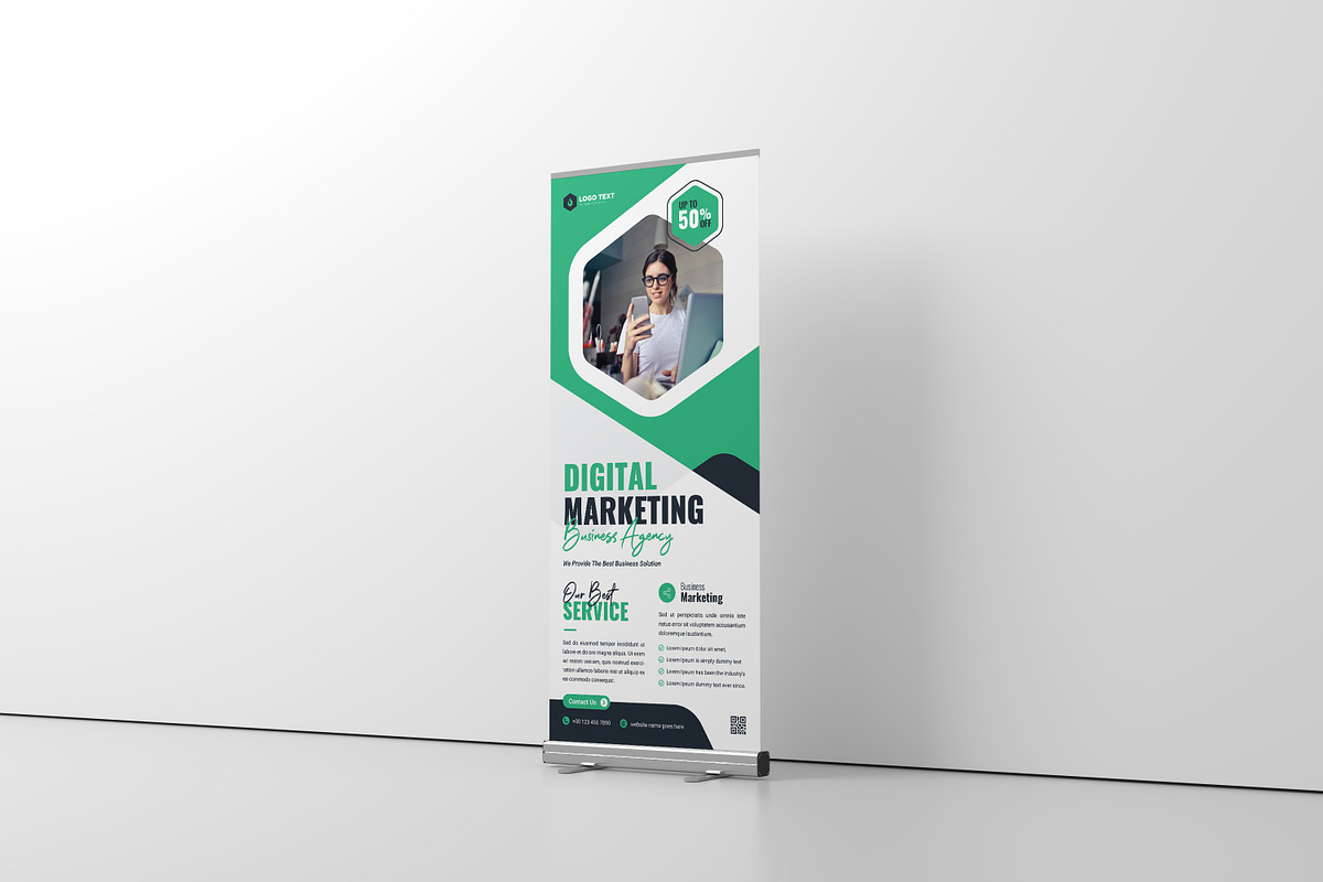 Roll-up Banner Template preview 3
