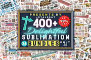 The Delightful Sublimation Bundle, a Graphic by OK Design (Thumbnail 1 of 10)