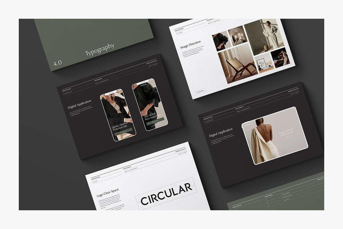 ODESSA / Brand Guidelines, a Presentation Template by Circular (Photo 6 of 20)