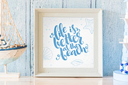 Summer sea lettering and doodle set, a Graphic by catary art (Thumbnail 6 of 8)