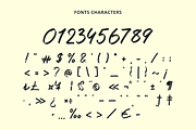 Flonyla – Handwritten Script Font, a Script Font by Black Junst (Thumbnail 5 of 9)