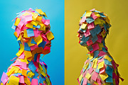 Post-its - 76 imagese, a Photo by Handmadefont (Thumbnail 12 of 12)