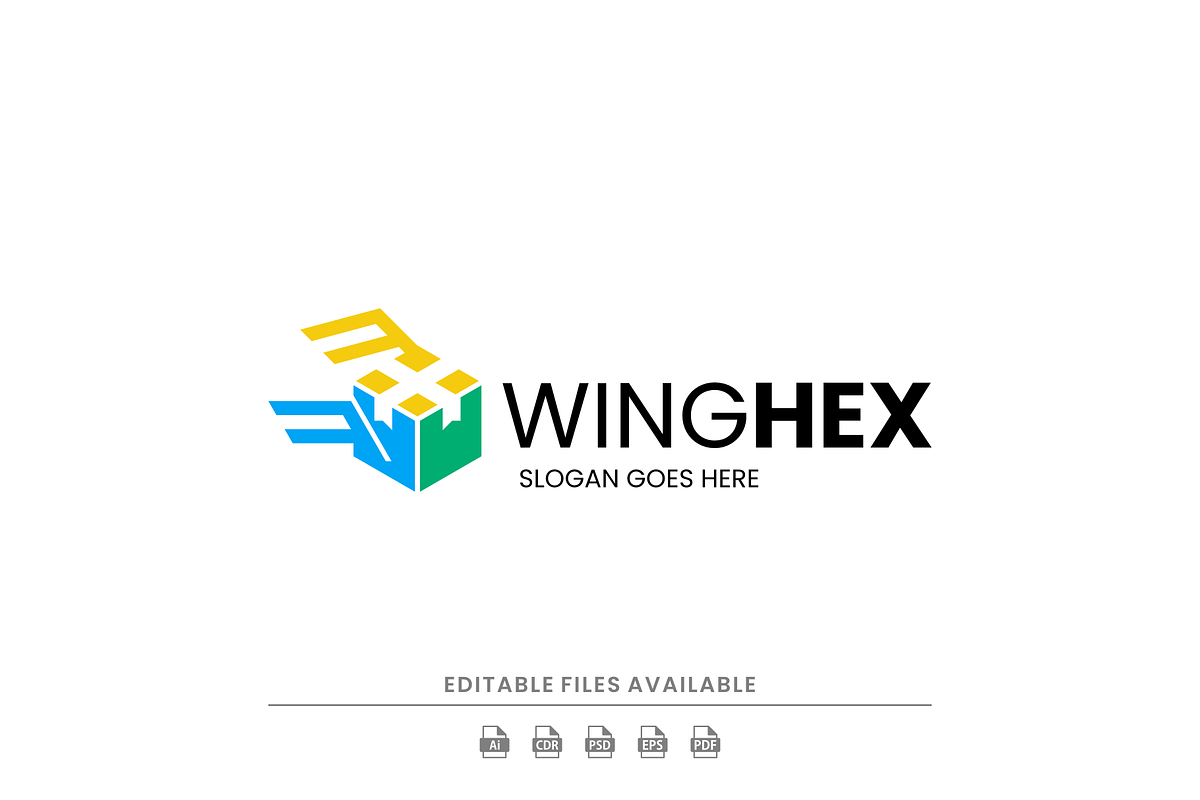 Flat Modern Cube Logo Design, a Branding & Logo Template by Artnivora.Std