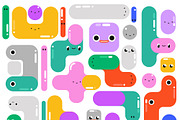 Tetris. Game pattern, a Pattern Graphic by Lineli (Thumbnail 2 of 12)