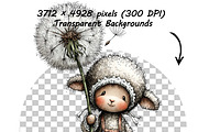 Valentine Farm Garden Animal Clipart, a Graphic by one-touch (Thumbnail 10 of 18)