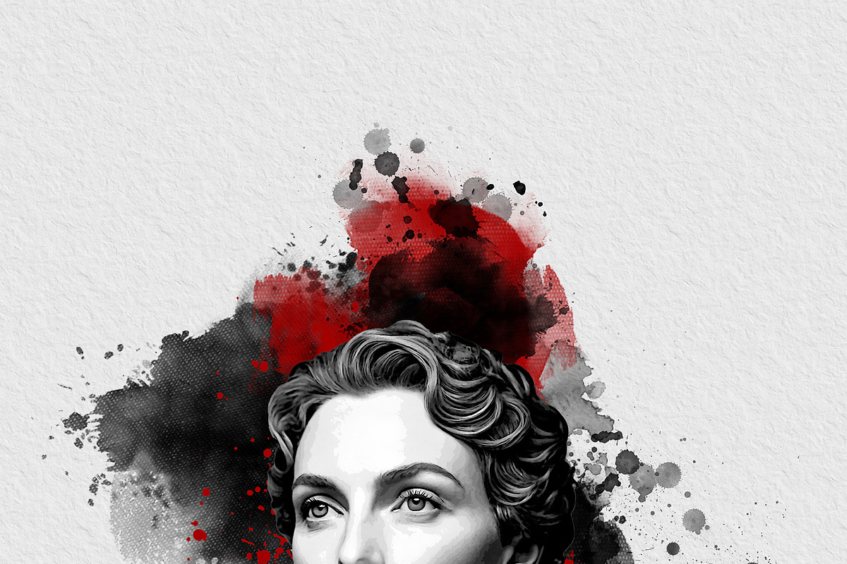 Watercolor Canvas Frame Art Effect, an Action Add-On by MRI STUDIO (Photo 21 of 34)