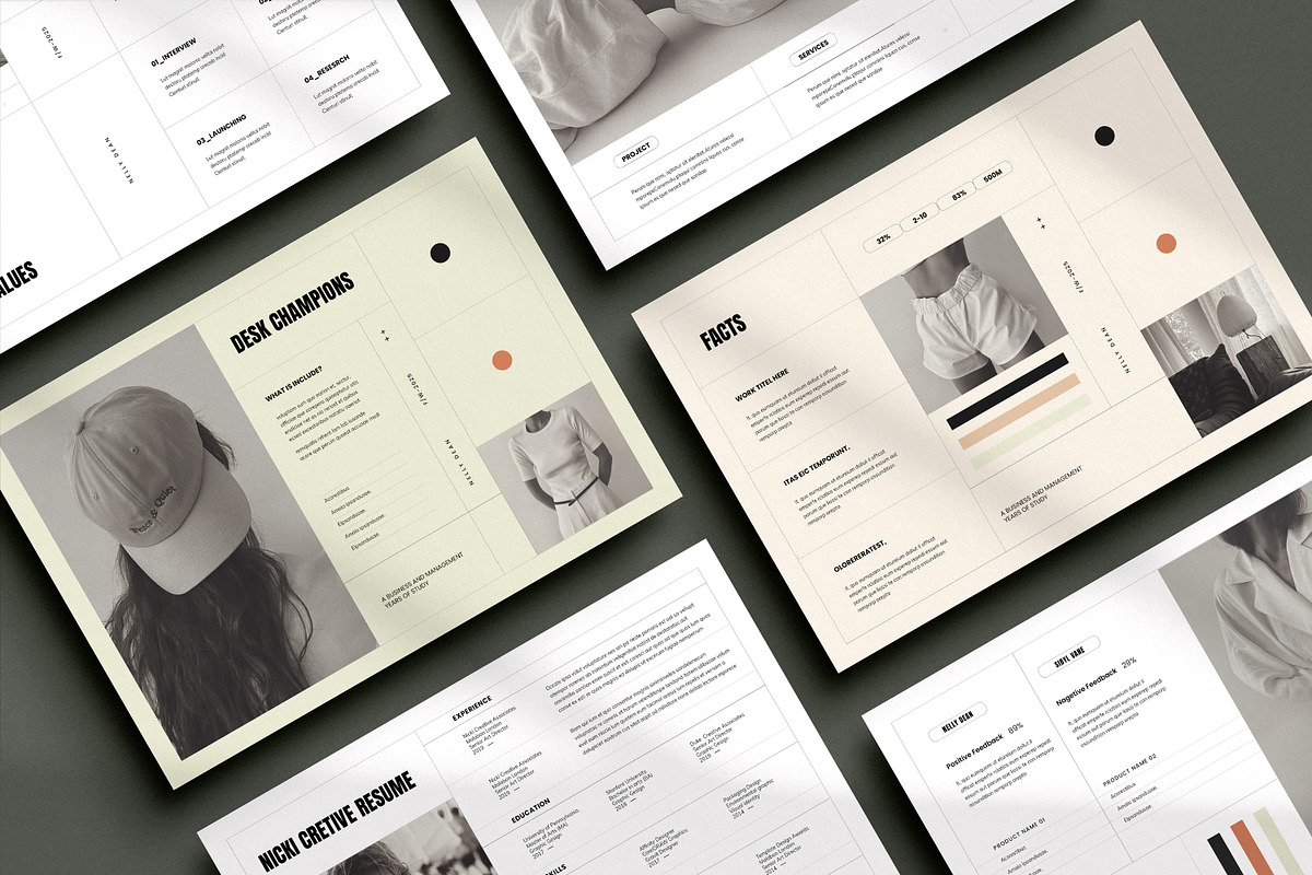 CANVA | Design Portfolio Template, a Brochure Template by S A N D Y (Photo 7 of 13)