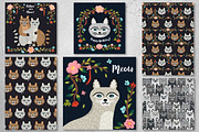 Big Meow Set. Cute Cats Prints, an Animal Illustration by Dasha_D (Thumbnail 9 of 9)