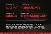 Mortend - Extended Family, a Font by Arterfak Project (Thumbnail 4 of 10)