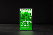 Vertical Digital Screen Mockup, an Advertising Mockup by Unerispace (Thumbnail 3 of 5)