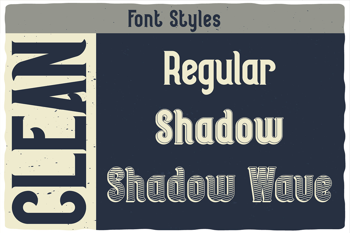 Seaman Label Font, a Symbol Font by VozzyStock (Photo 4 of 11)