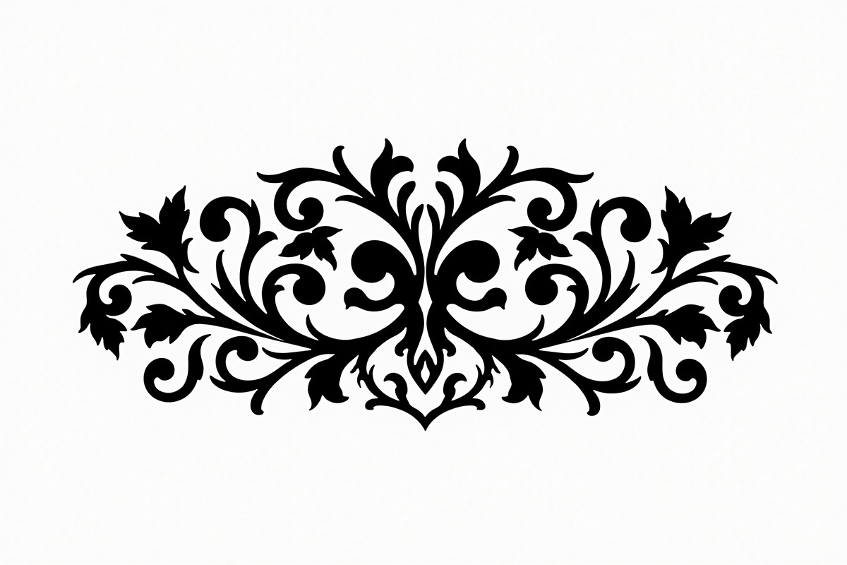 Victorian Scrollwork Ornament with, an Illustration by Amazin_art (Photo 6 of 26)