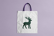 Minimalist Forest Stag Logo, a Branding & Logo Template by Vectorium Studio (Thumbnail 2 of 2)