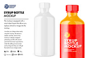 Syrup Bottle Mockup, a Packaging Mockup by Nanggroe Scripting (Thumbnail 4 of 8)