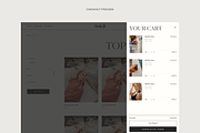 SALE - Soleil | E-commerce UI Kit, a Landing Page Template by Ghostpixel (Thumbnail 8 of 9)