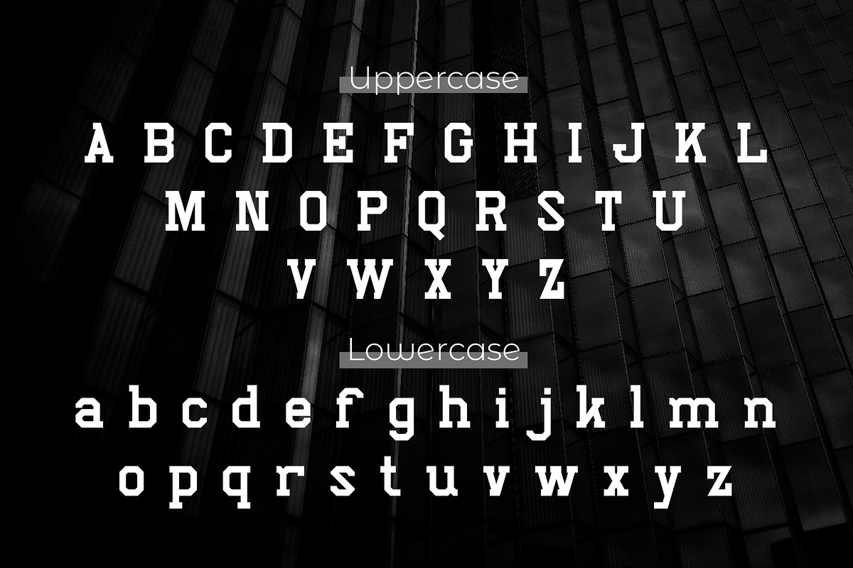 Rawdrag, a Slab Serif Font by Rishsketch (Photo 8 of 12)