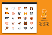 Pet Essentials Icon Set, a Solid Icon by Flat Icons (Thumbnail 1 of 7)