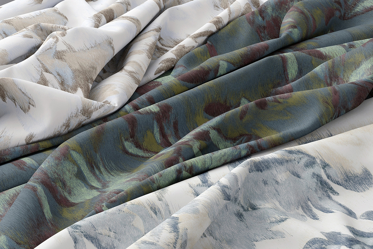 Blossom Floral Ikat Pattern, a Pattern Graphic by JESSIE BLOOM STUDIO (Photo 1 of 6)