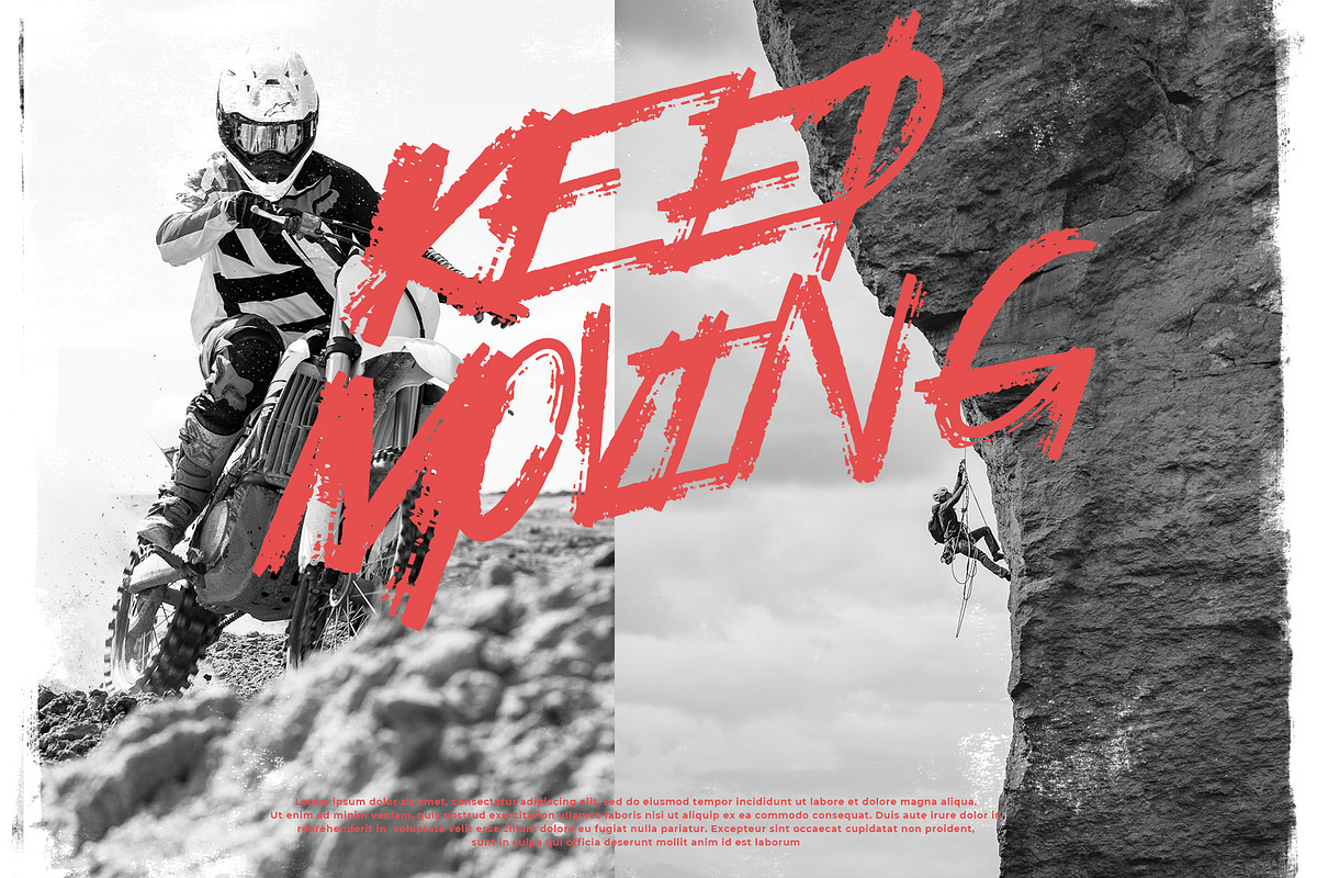 Emotios Font | All Caps Brush, a Handwritten Font by Jadatype.id (Photo 2 of 7)