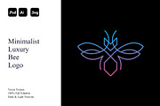 Minimalist Luxury Bee Logo, a Branding & Logo Template by Luxury Logos (Thumbnail 1 of 4)
