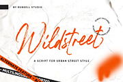 Wildstreet Script + Bonus Font, a Script Font by Runsell Studio (Thumbnail 1 of 10)