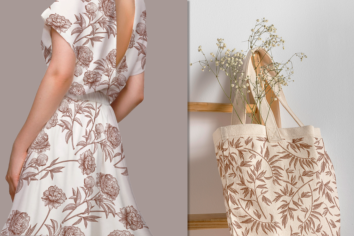 Vintage Floral collection, a Decorative Illustration by DamriNa art (Photo 10 of 10)