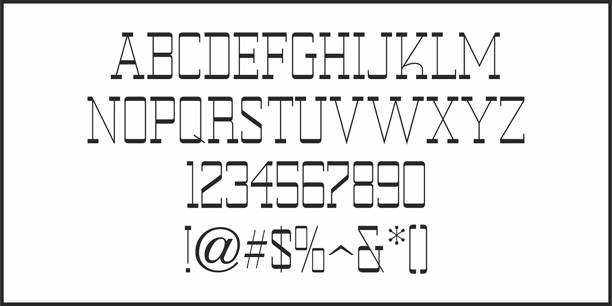 Western Trail JNL, a Font by Jeff Levine Fonts (Photo 3 of 5)