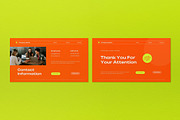 Orange Business Investment PPT, a Presentation Template by graphicook (Thumbnail 4 of 4)