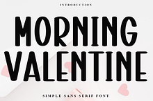 Morning Valentine