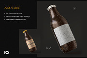 Drink Glass Bottle Mockup Set, a Packaging Mockup by ForgeDesign (Thumbnail 2 of 6)
