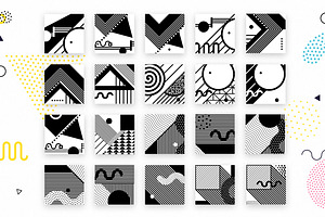 272 Bright Patterns, Elements Set