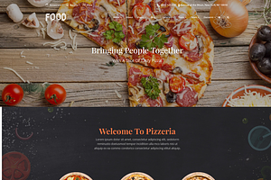 Food Restaurant Bar WordPress Theme