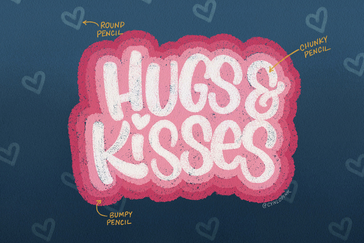 Procreate Sketch & Lettering Set preview 6