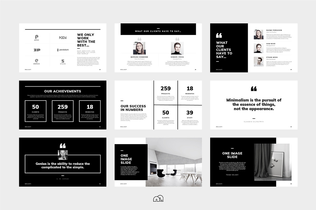 PowerPoint - Kelsey, a Presentation Template by bilmaw creative (Photo 6 of 12)