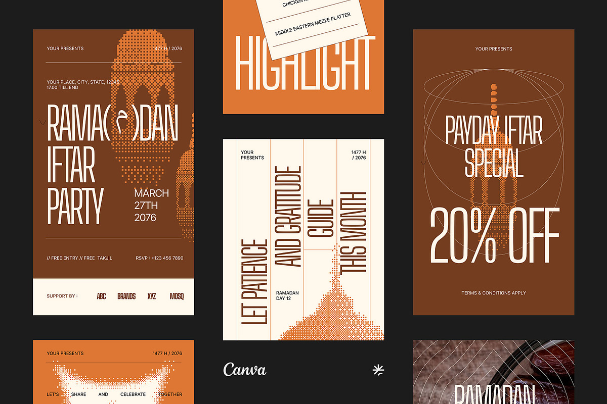 Modern Ramadan Instagram - Ghoul, a Social Media Template by fakhroo (Photo 1 of 5)