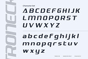Troneck - Sport Display Font, a Font by Flawless And Co (Thumbnail 10 of 10)