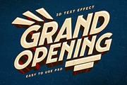 Old School Bold Text Effects, a Layer Style Add-On by Andrew Skoch Design (Thumbnail 3 of 9)