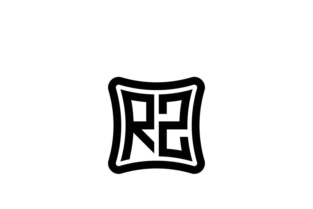 RZ logo design vector template, a Branding & Logo Template by xcoolee