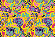 20 Colorful Seamless Patterns, a Pattern Graphic by PenguinHouse (Thumbnail 12 of 13)