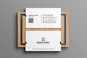 Simple Minimal Business Card, a Business Card Template by Saman Osama (Thumbnail 1 of 3)