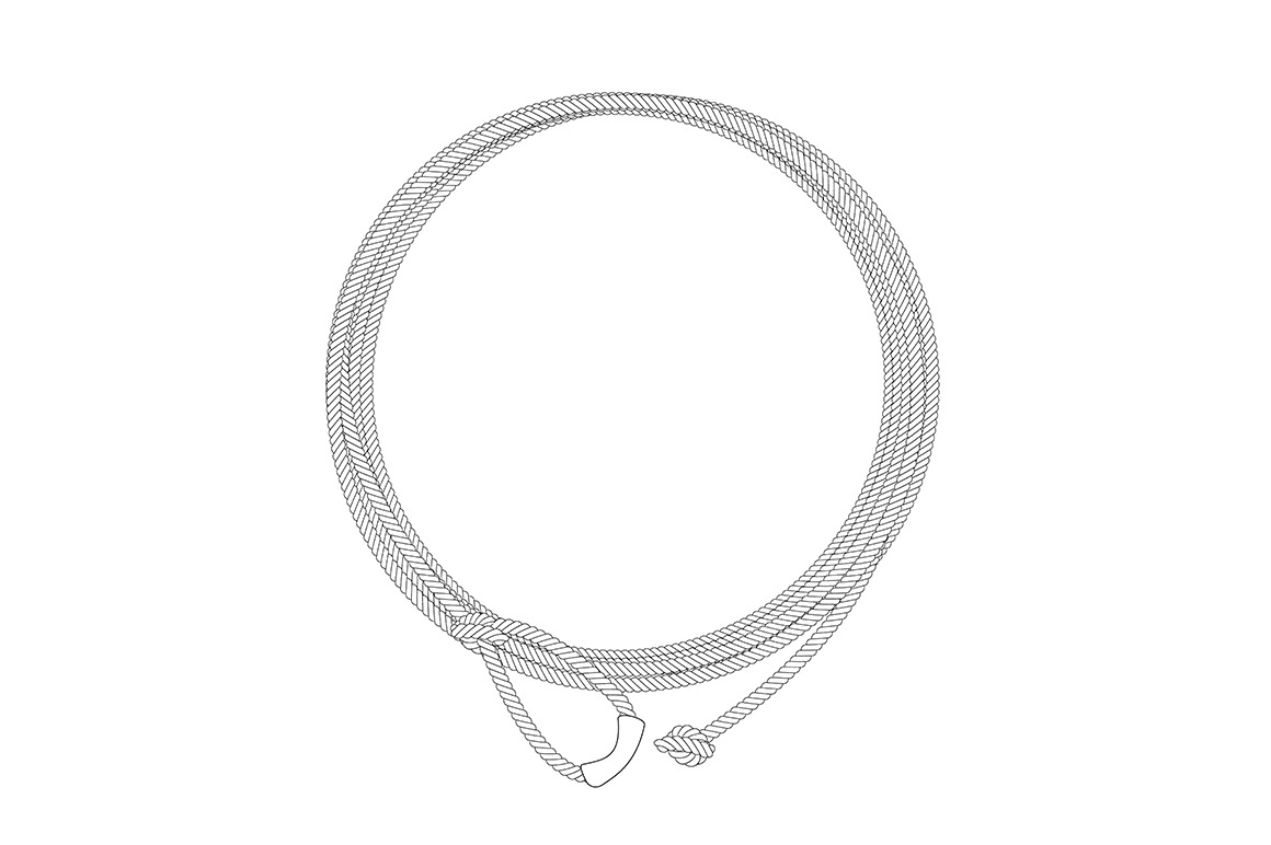 Wild west lasso rope frame. Vector, a Decorative Illustration by IMG ...