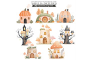 Cute Halloween Clipart, an Illustration by CharmClipart (Thumbnail 6 of 8)