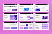 Business Technology Google Slide, a Presentation Template by graphicook (Thumbnail 2 of 4)