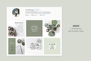 Social Media templates images & font, a Social Media Template by Angele Kamp (Thumbnail 3 of 9)