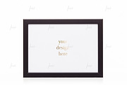Dark styled frame isolated mockup, a Print Template by JustLikeMyDesktop (Thumbnail 2 of 3)