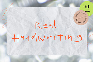 Real Handwriting Font